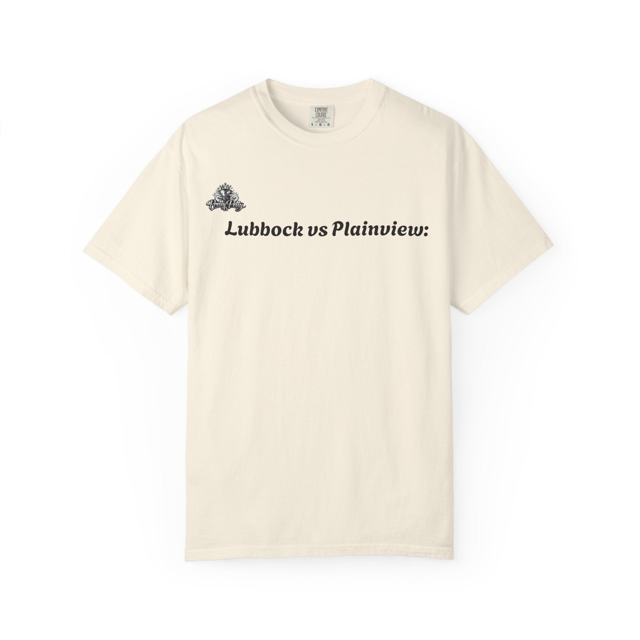 Lubbock vs Plainview Rivalry T-Shirt — "the rivalry nobody asked for but everybody watching"