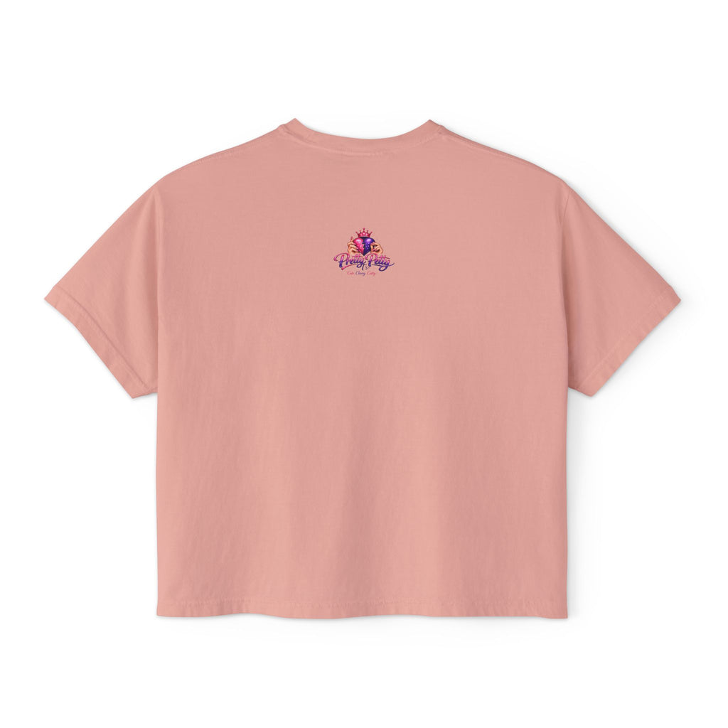 If You're Not Hot You Can't Sit With Us Women's Boxy Tee — Funny Sassy Graphic Crop T-Shirt