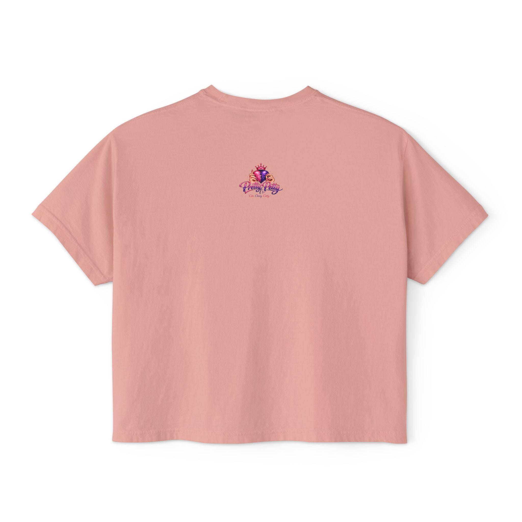 If You're Not Hot You Can't Sit With Us Women's Boxy Tee — Funny Sassy Graphic Crop T-Shirt