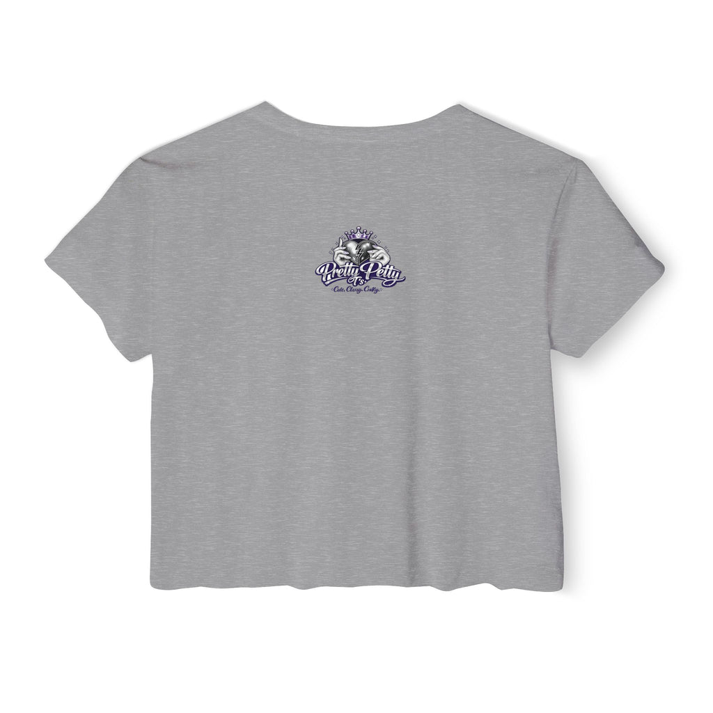 Festival Crop Top — Retro Pop Doll Graphic Crop for Women (Limited Edition)