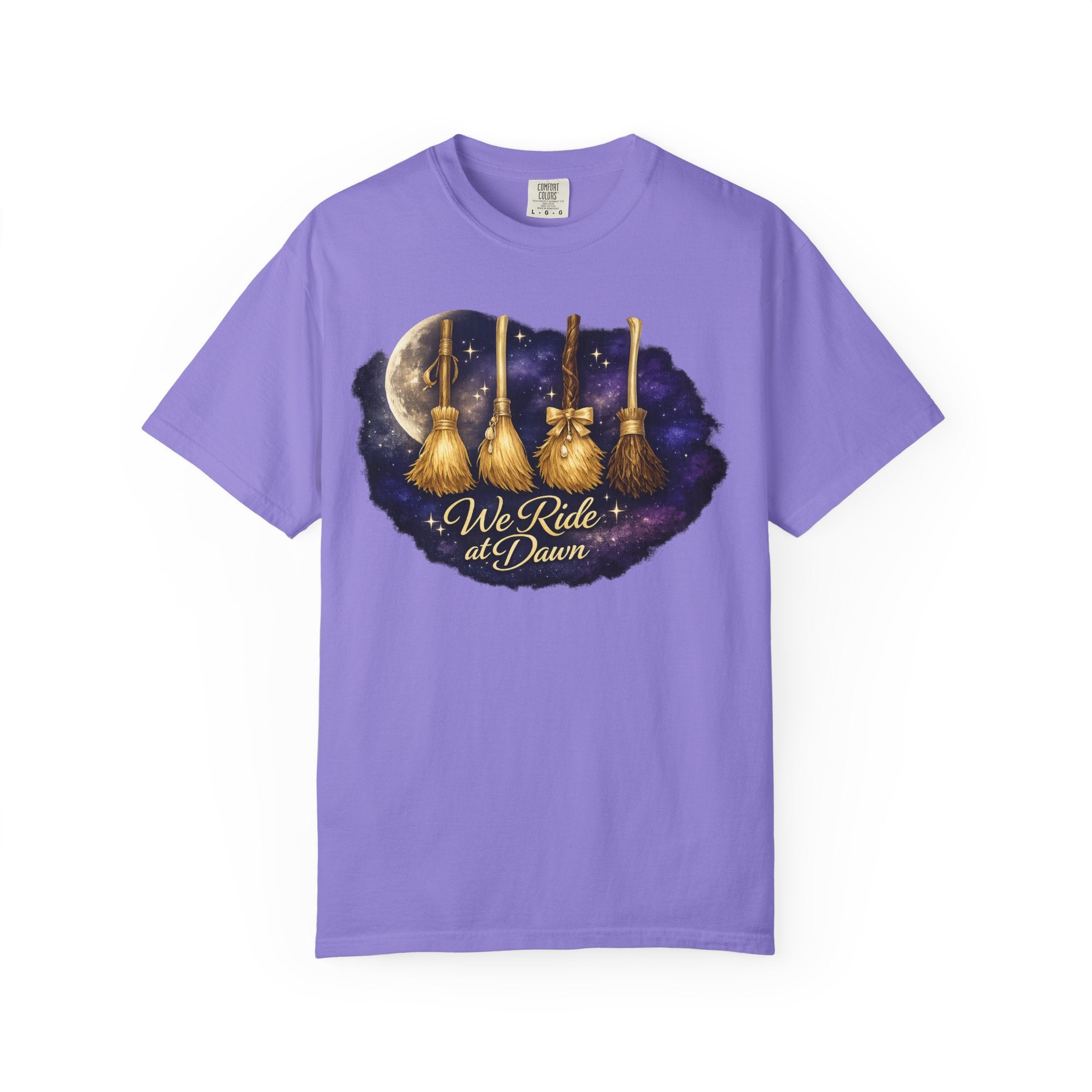Witch Broomsticks 'We Ride at Dawn' T-Shirt