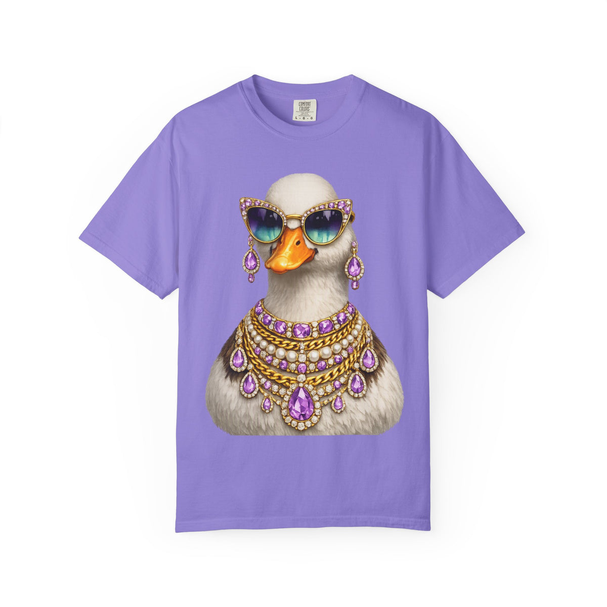 Glamorous Fashion Duck Garment-Dyed T-Shirt