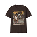 T-Shirt — "Mom Vibes" Retro Family Photo Graphic Tee