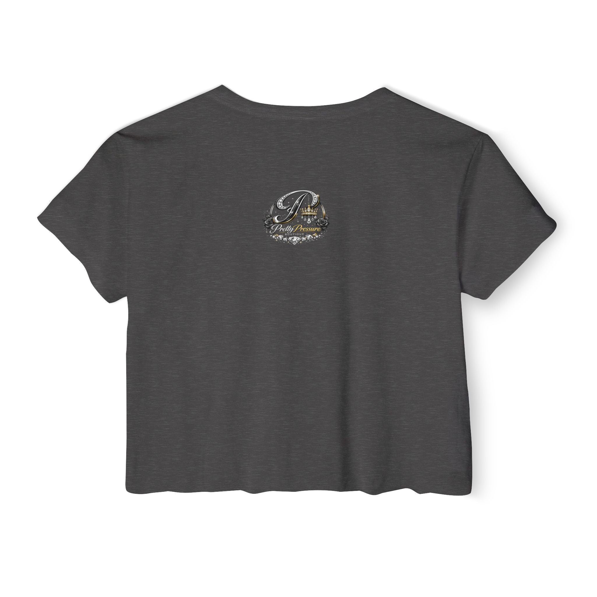 Sun-Kissed Crop Top — "Sun-Kissed, People-Dismissed" Festival Tee
