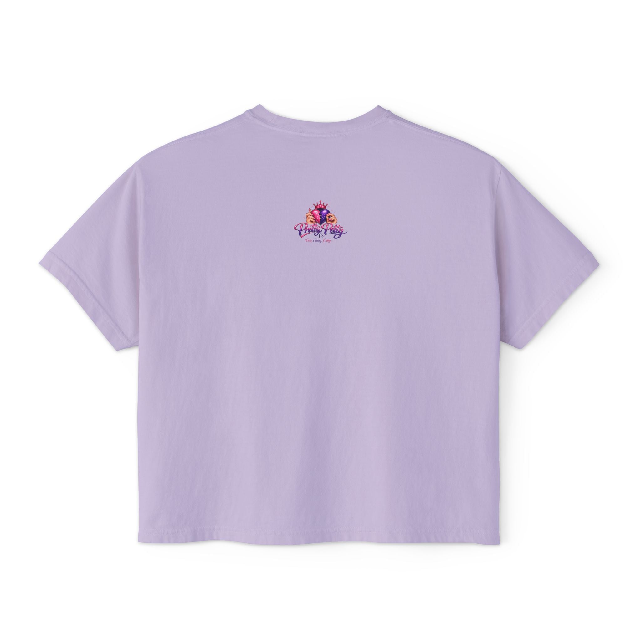 If You're Not Hot You Can't Sit With Us Women's Boxy Tee — Funny Sassy Graphic Crop T-Shirt