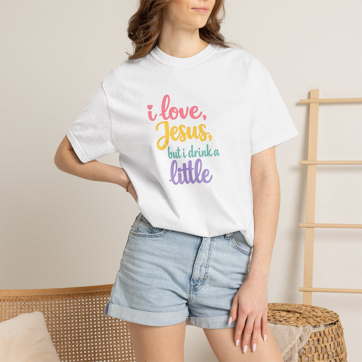 I Love Jesus But I Drink a Little Tee