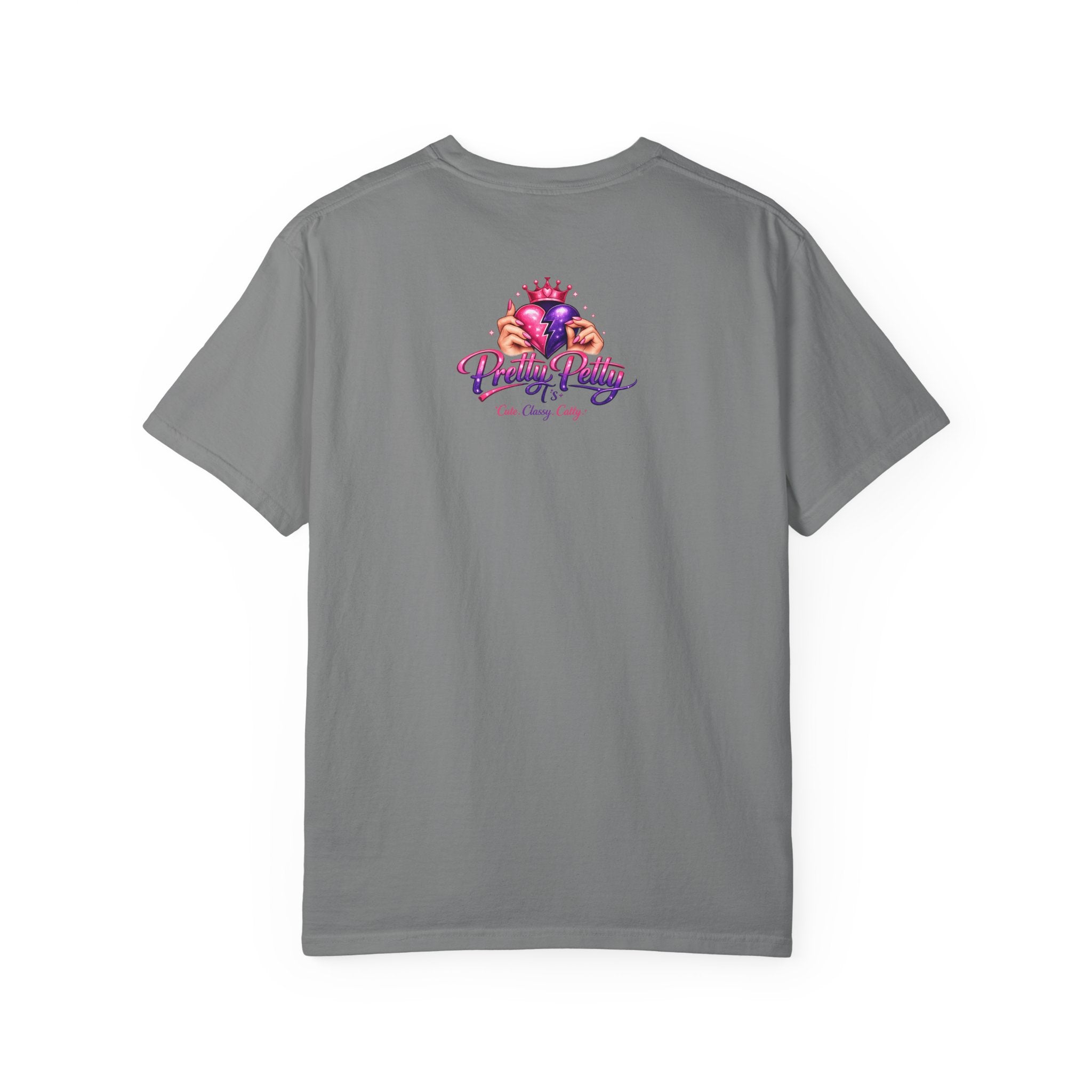 Graphic T-Shirt — "This Ain't Drama...this is Panhandle production." Back Logo Pretty Petty Design