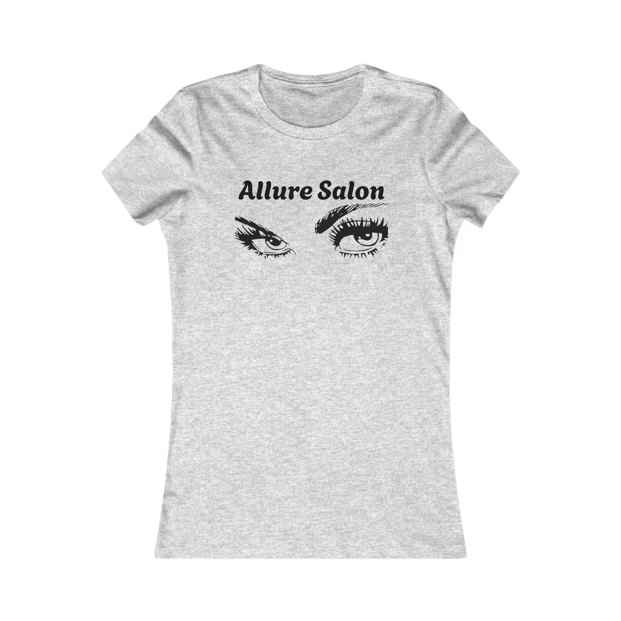 Allure Salon Women's Tee — Eyelash & Eye Makeup Graphic