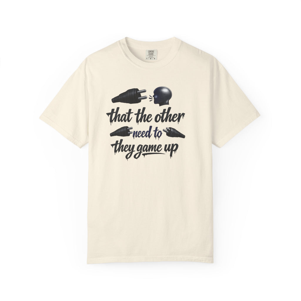 T-Shirt — 'That the Other Need to They Game Up' Bowling Graphic Tee
