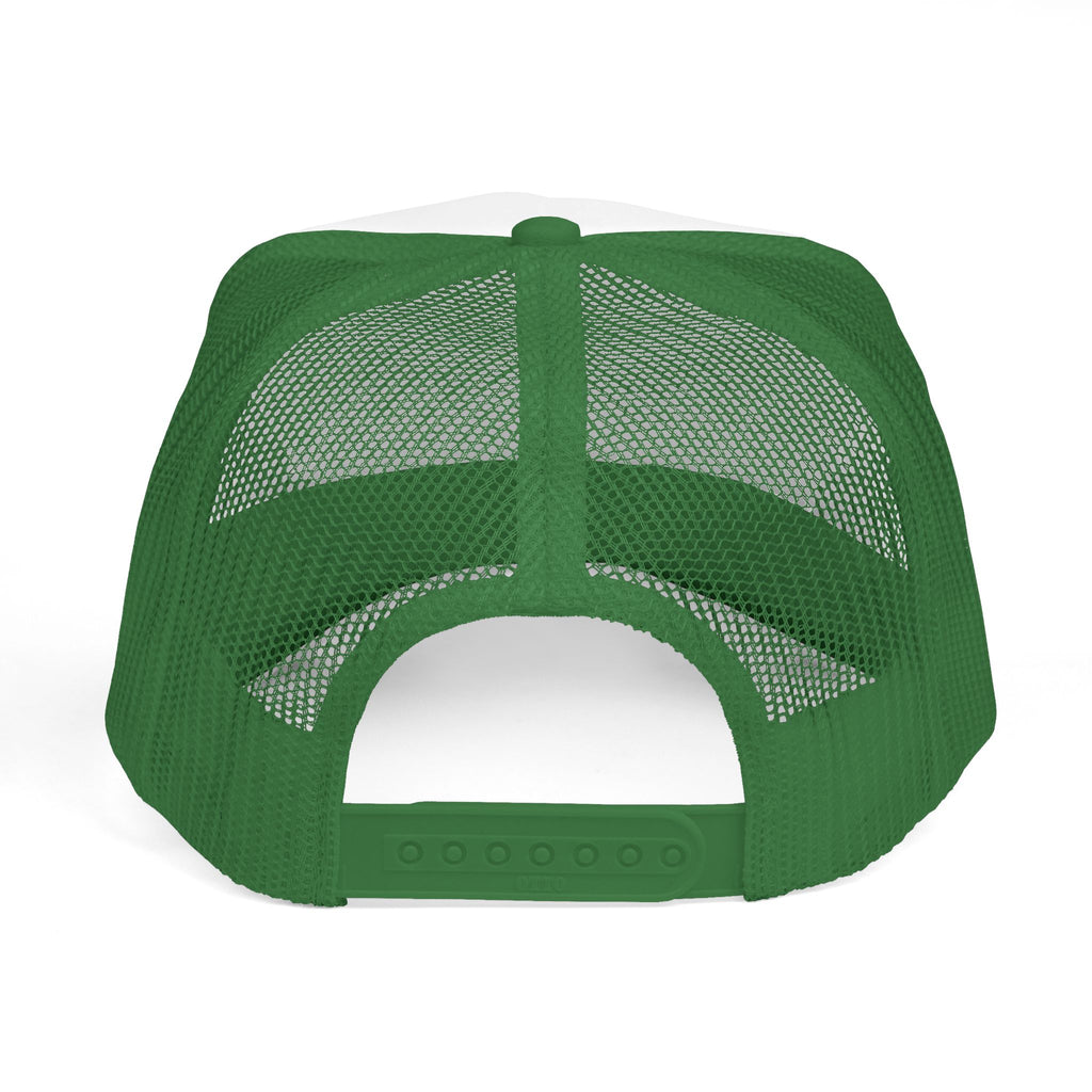 STFU Kiss Trucker Cap - Pink Lip Graphic Mesh Hat