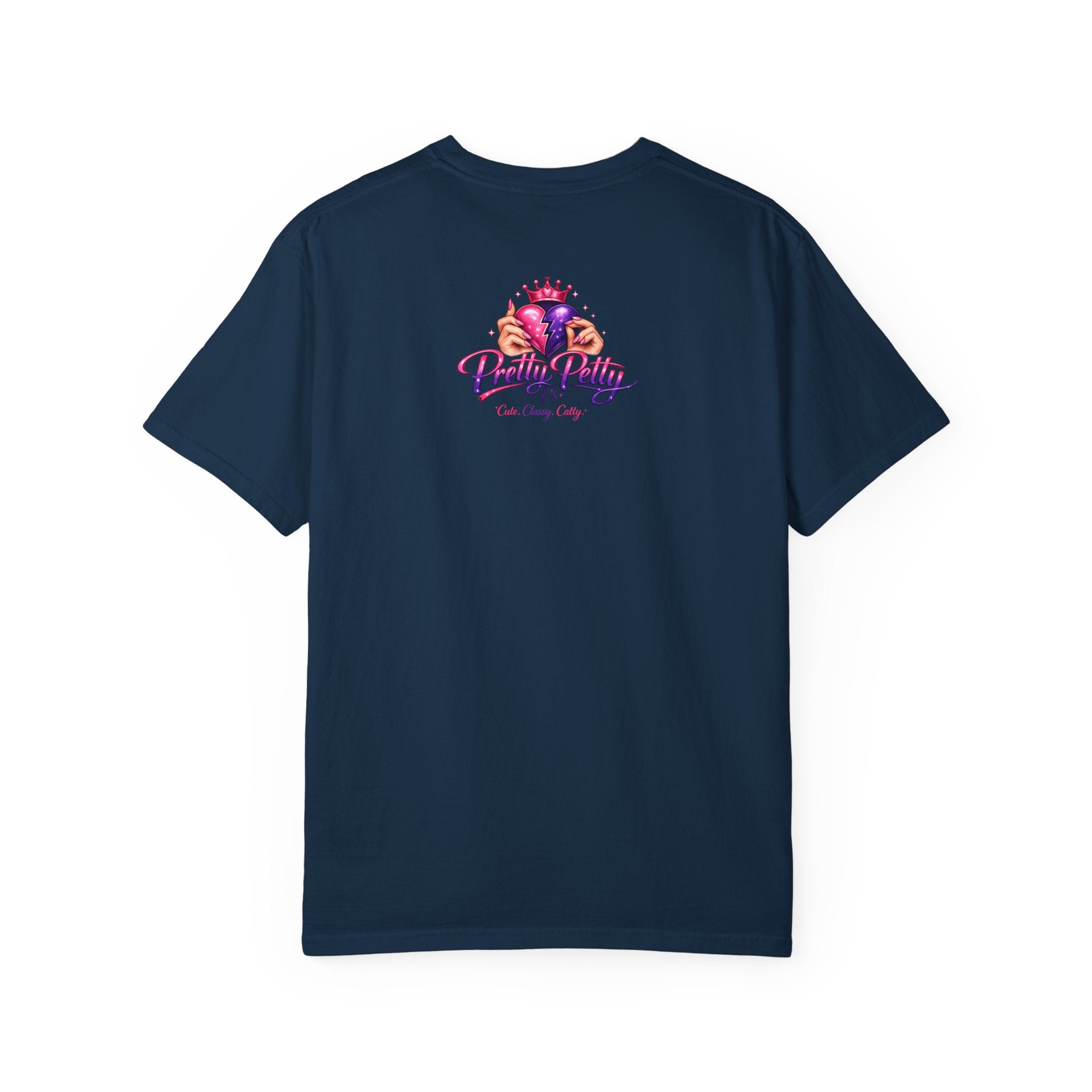 Graphic T-Shirt — "This Ain't Drama...this is Panhandle production." Back Logo Pretty Petty Design