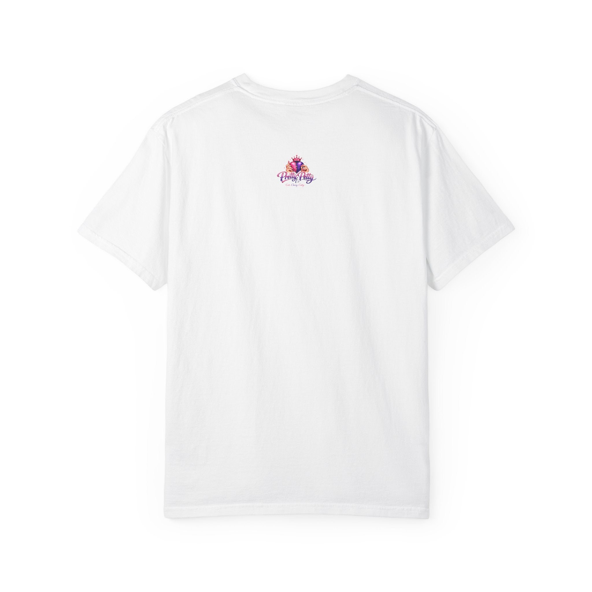 Graphic Tee — 'AH HA' Diva Illustration Crop Top Design