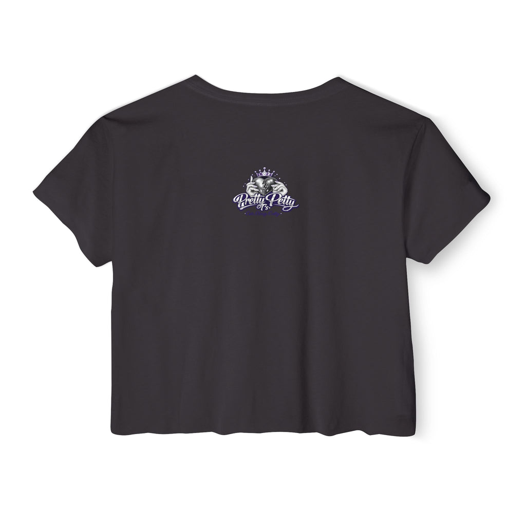 Festival Crop Top — Retro Pop Doll Graphic Crop for Women (Limited Edition)