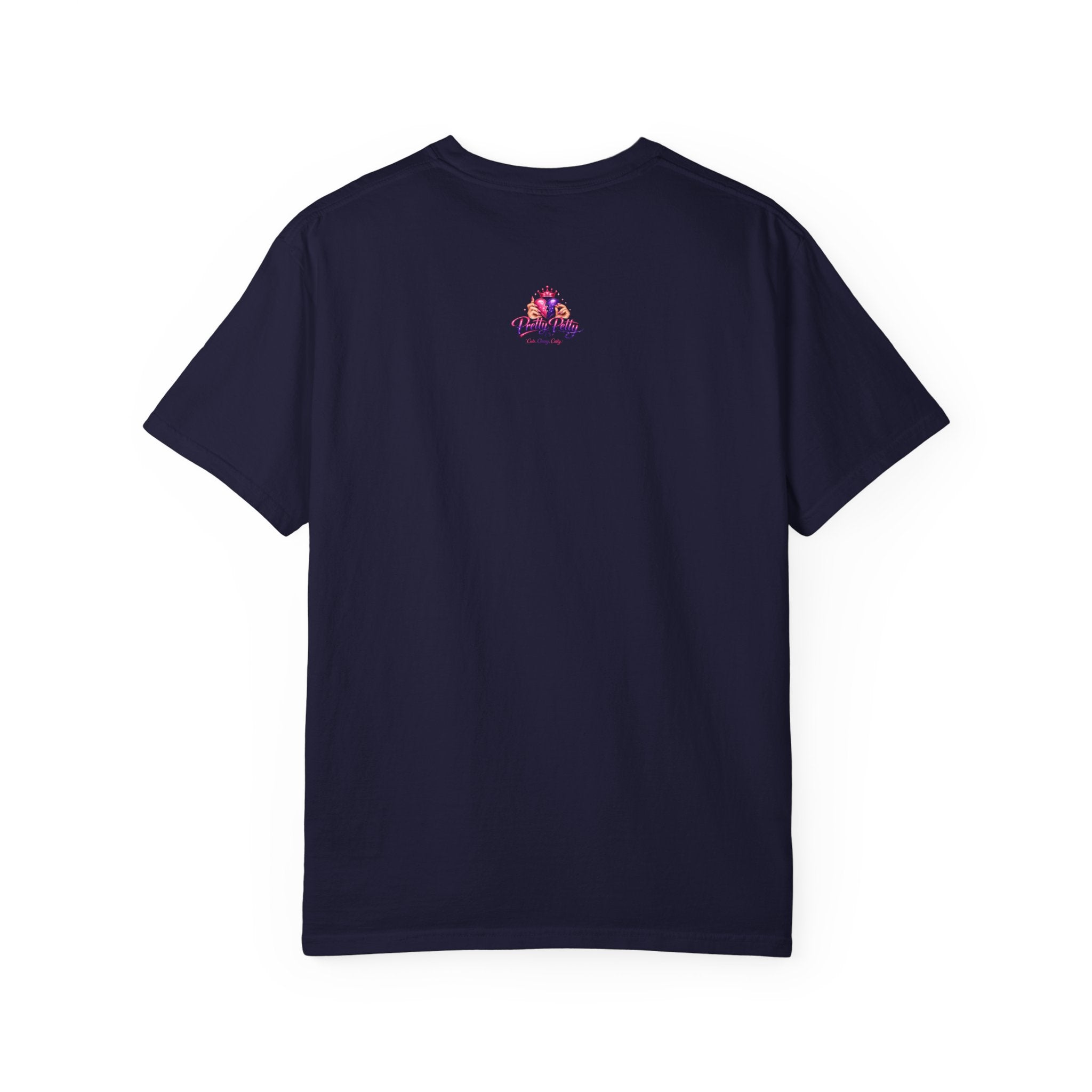 Graphic Tee — 'AH HA' Diva Illustration Crop Top Design
