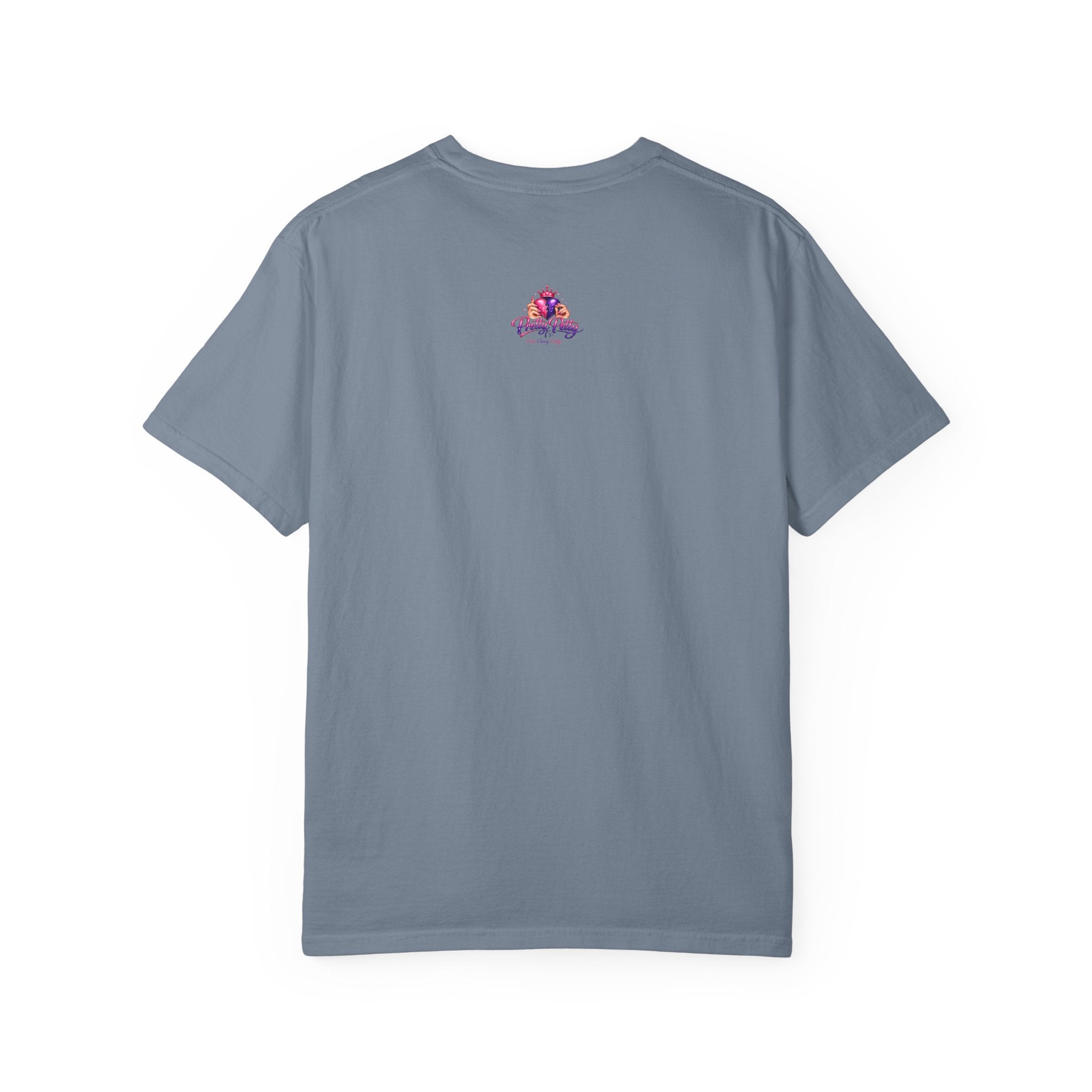 Graphic Tee — 'AH HA' Diva Illustration Crop Top Design