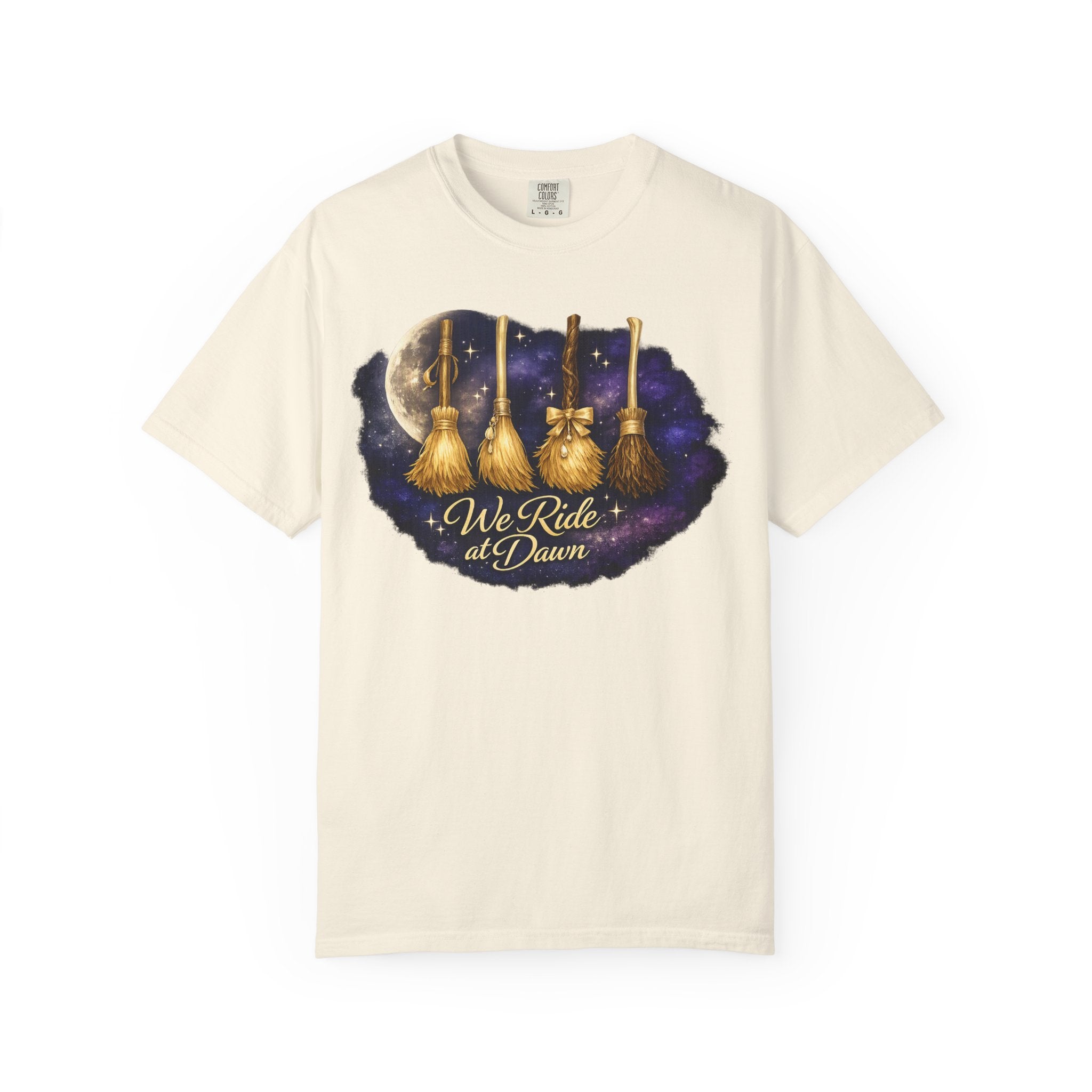 Witch Broomsticks 'We Ride at Dawn' T-Shirt