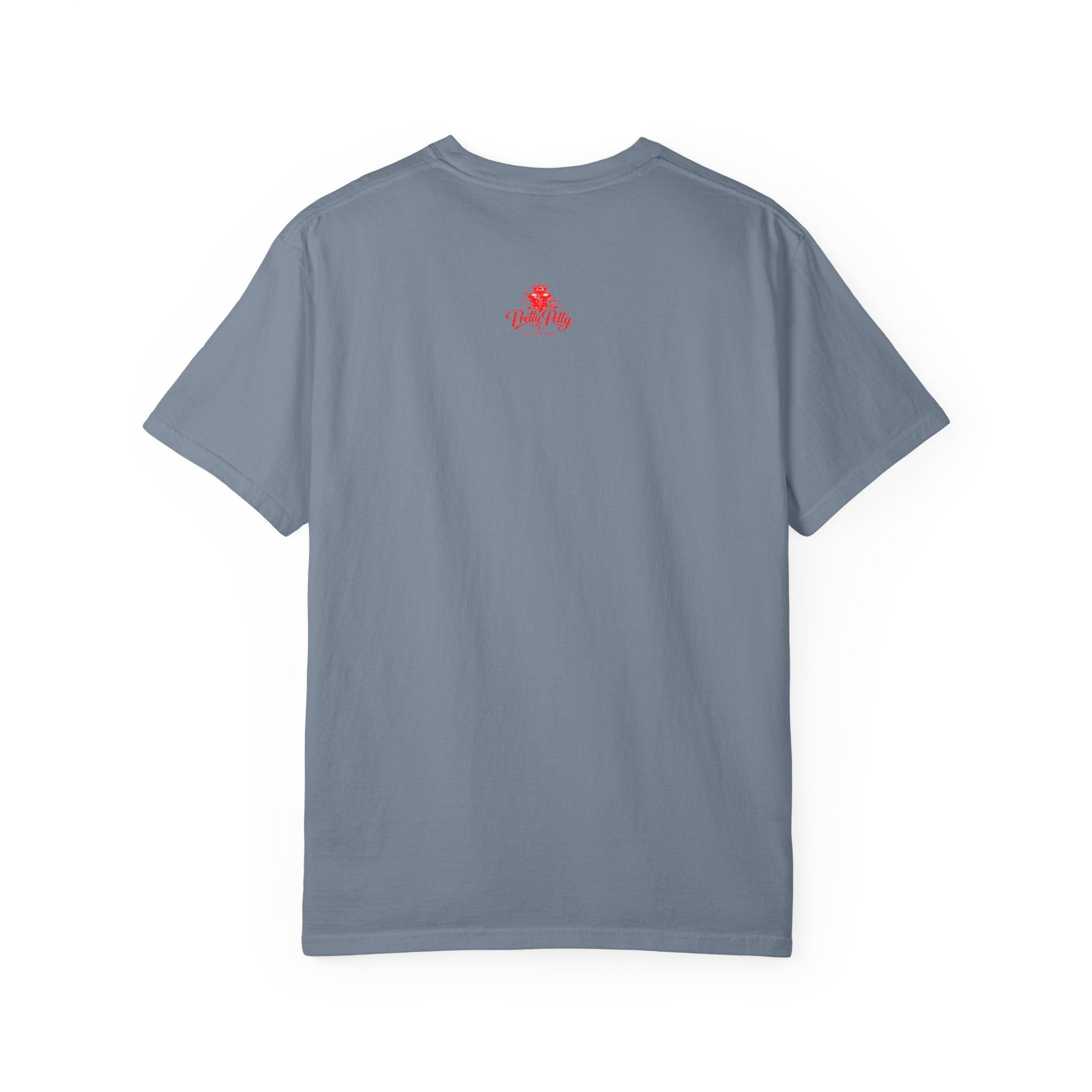 Parrot Portrait T-Shirt — Regal Red & Blue Parrot Graphic Tee