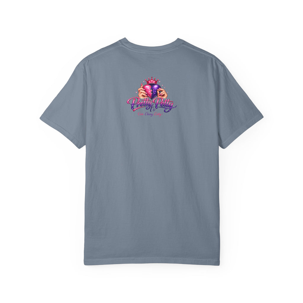 Graphic T-Shirt — "This Ain't Drama...this is Panhandle production." Back Logo Pretty Petty Design