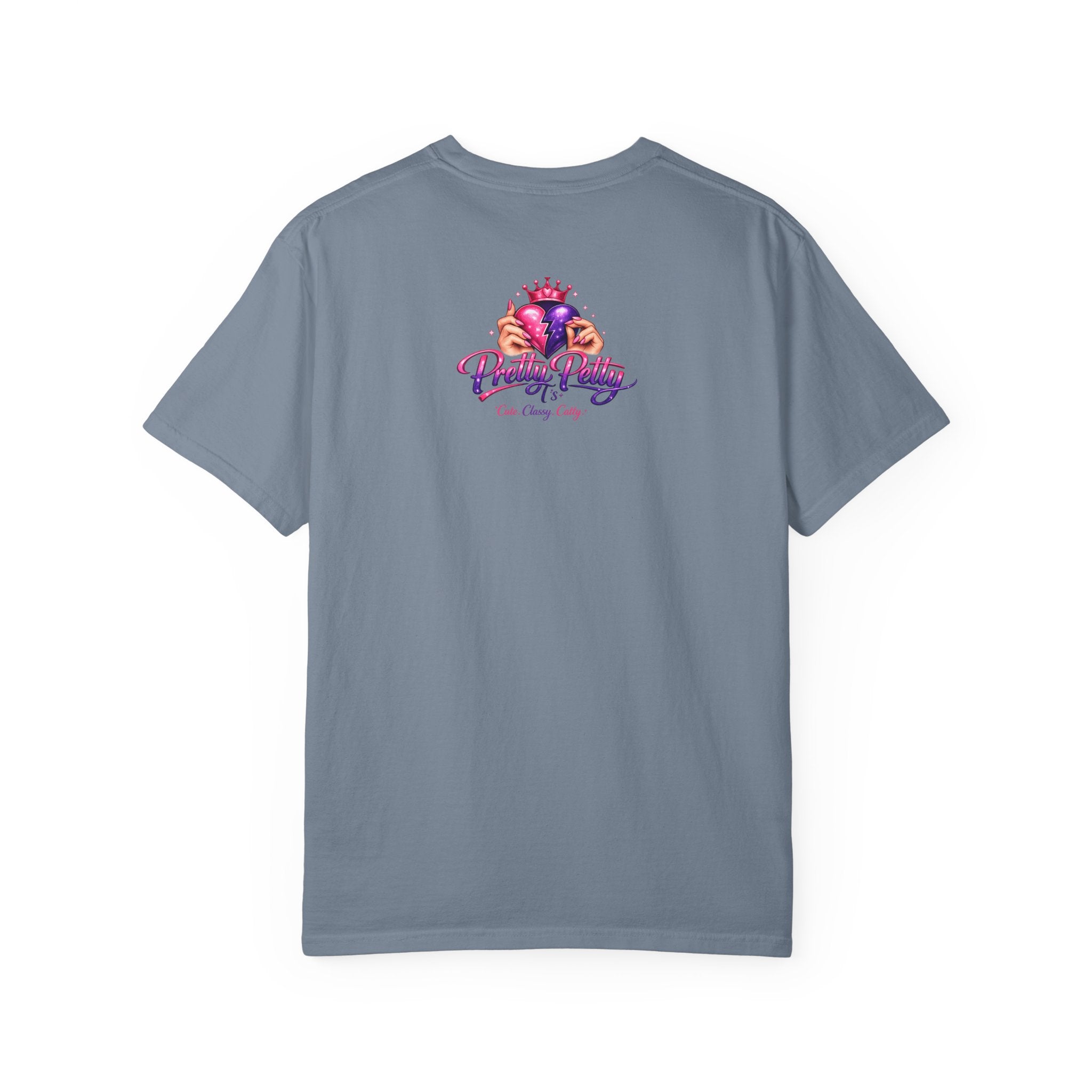Graphic T-Shirt — "This Ain't Drama...this is Panhandle production." Back Logo Pretty Petty Design