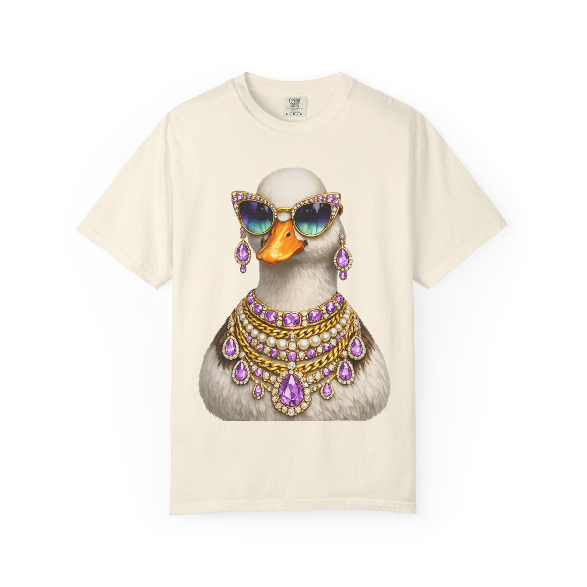 Glamorous Fashion Duck Garment-Dyed T-Shirt