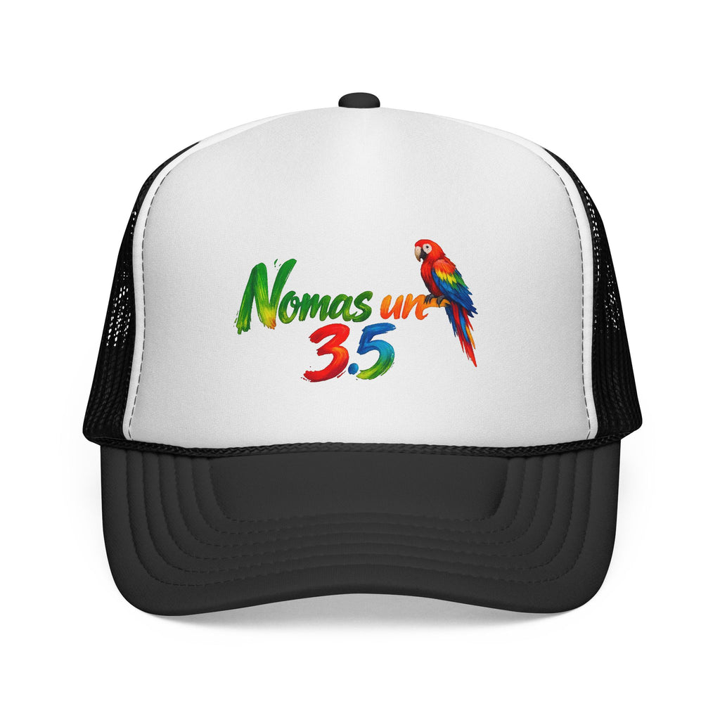 Trucker Cap — 'Nomas un 3.5' Colorful Parrot Beach Hat