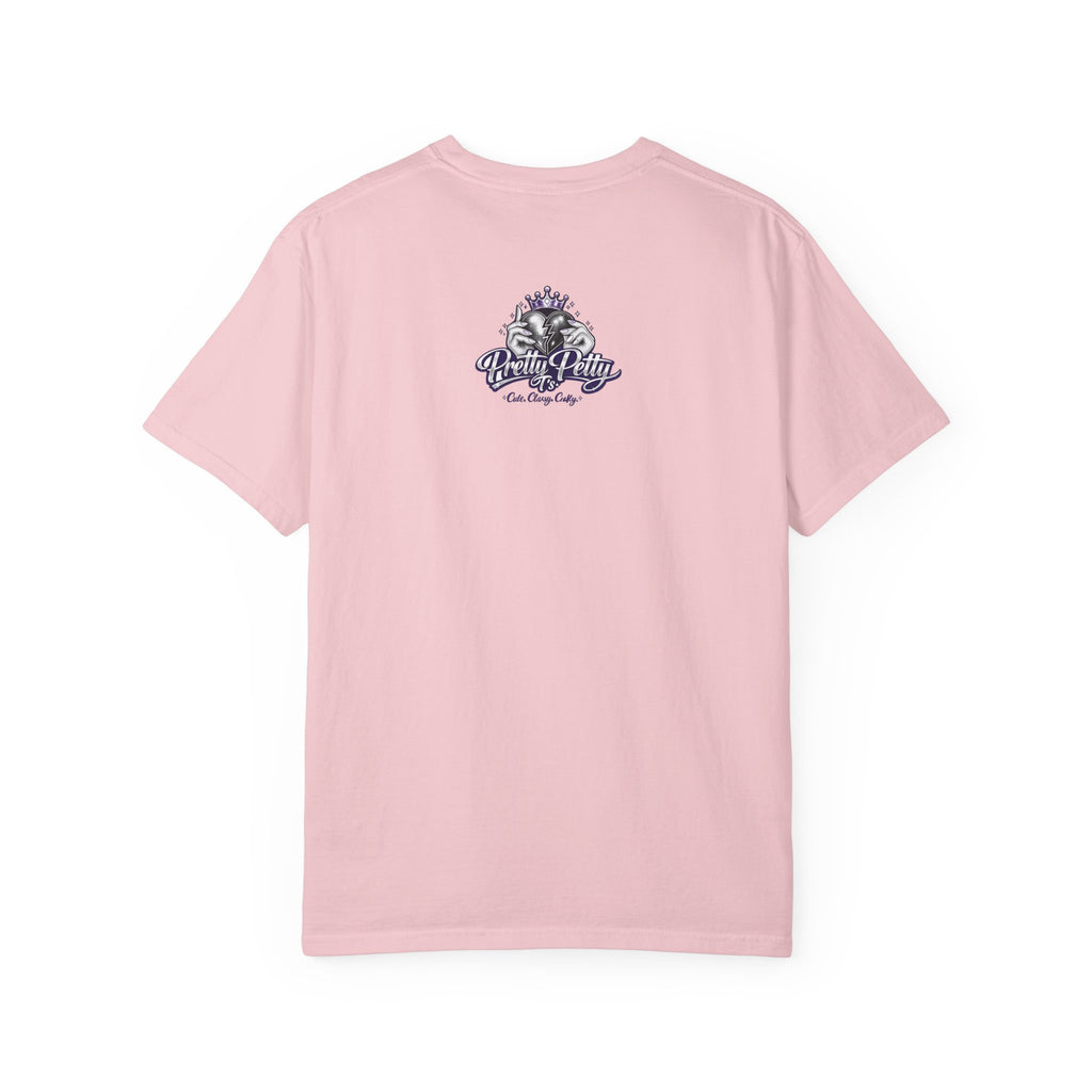“I’m Not Petty…Unless You Start” Graphic T-Shirt — Retro Skull & Crown Back Design